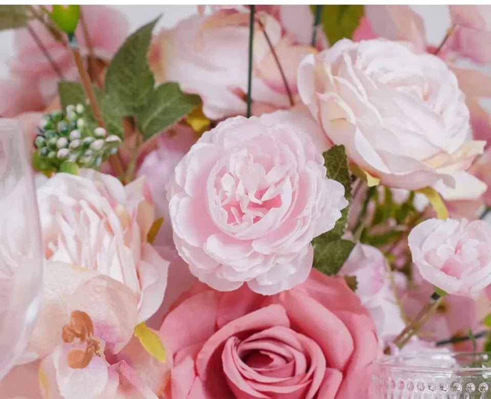 WeddingStory Shop Charming Pink Wedding Centerpiece Decor - Floral Table Decoration