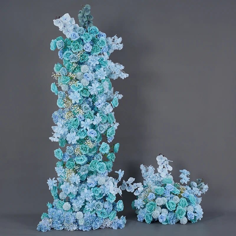 WeddingStory Shop Tiffany Blue Backdrop Decor Floral Arrangement