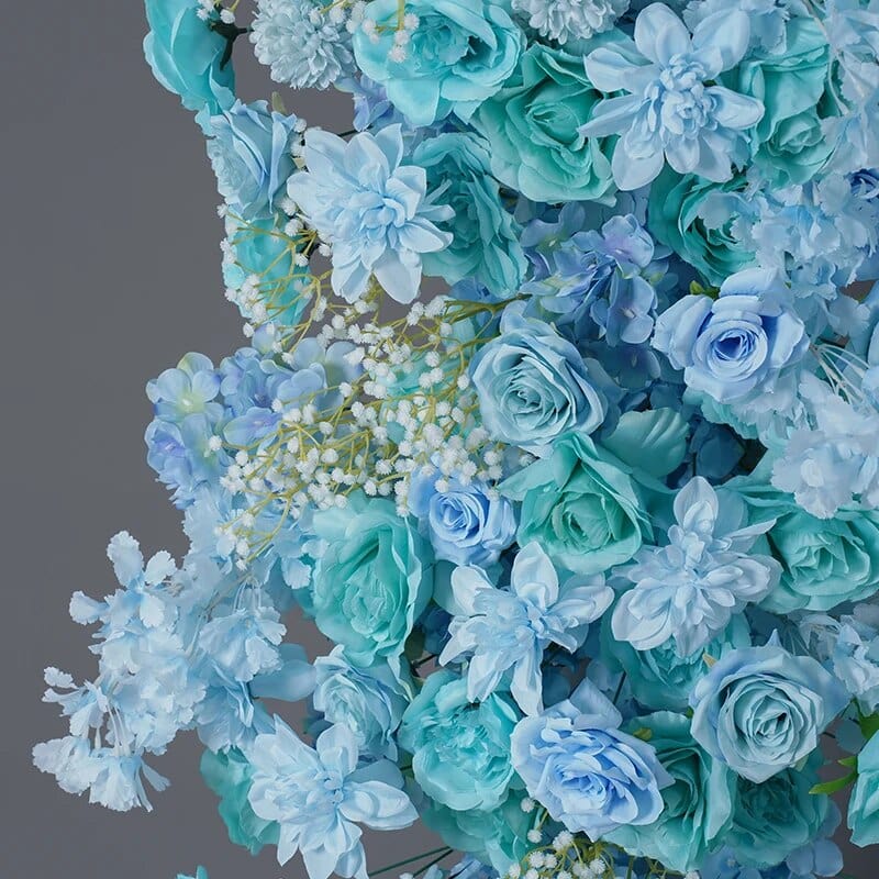 WeddingStory Shop Tiffany Blue Backdrop Decor Floral Arrangement