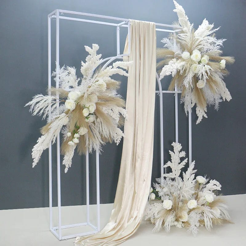 WeddingStory Shop White metal Arch for events