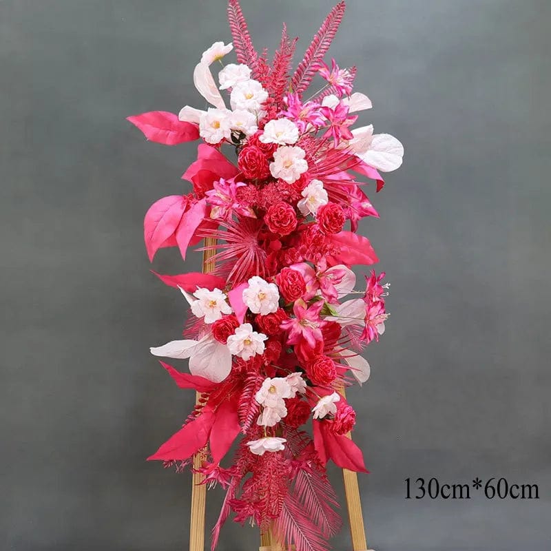  Transform Your Wedding with Elegant Silk Flower Arch Decor