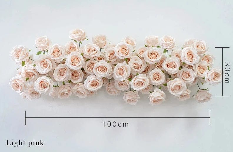 WeddingStory Shop light Pink Create Your Dream Wedding with Flower Rows - Perfect for Decor and Backdrops!
