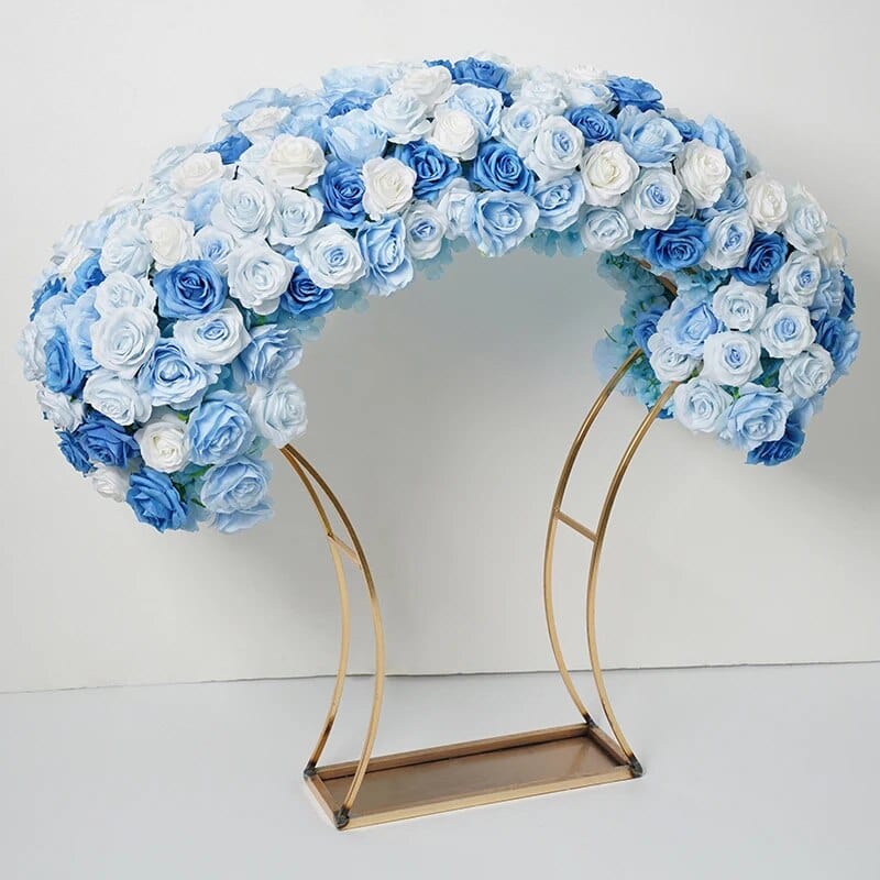 WeddingStory Shop Blue Floral Arrangement with a Stand