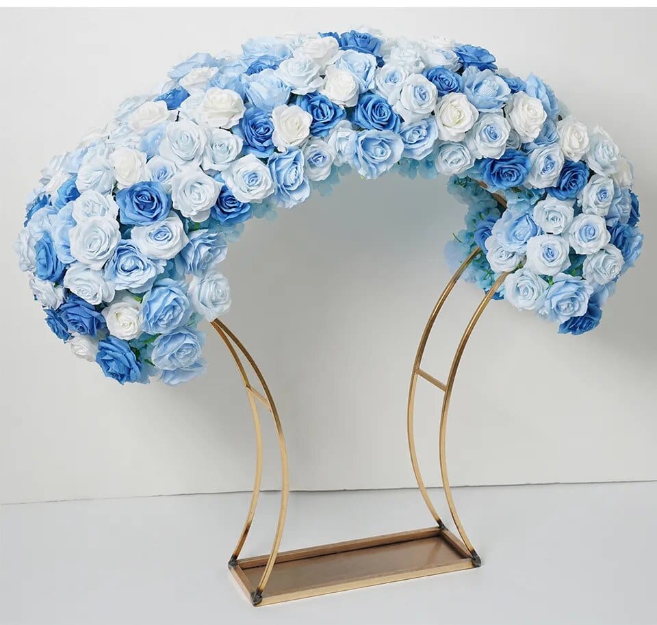 WeddingStory Shop Blue Floral Arrangement with a Stand