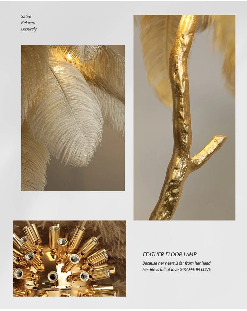 WeddingStory Shop Fluffy LED decoration lamp