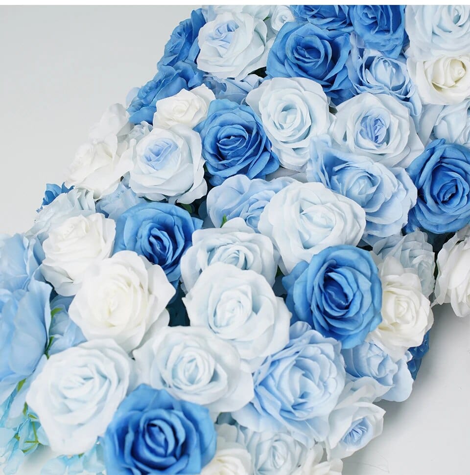 WeddingStory Shop Blue Floral Arrangement with a Stand