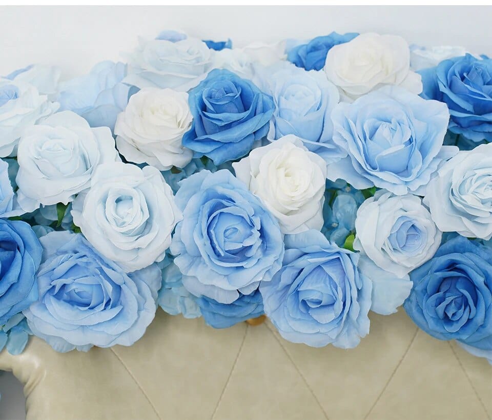 WeddingStory Shop Blue Floral Arrangement with a Stand