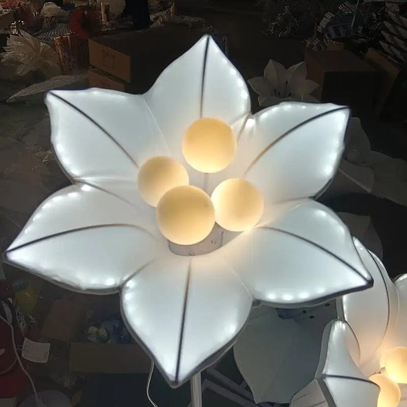 WeddingStory Shop 1 set of 4pcs 4 piece set Flower Wedding LED Decoration