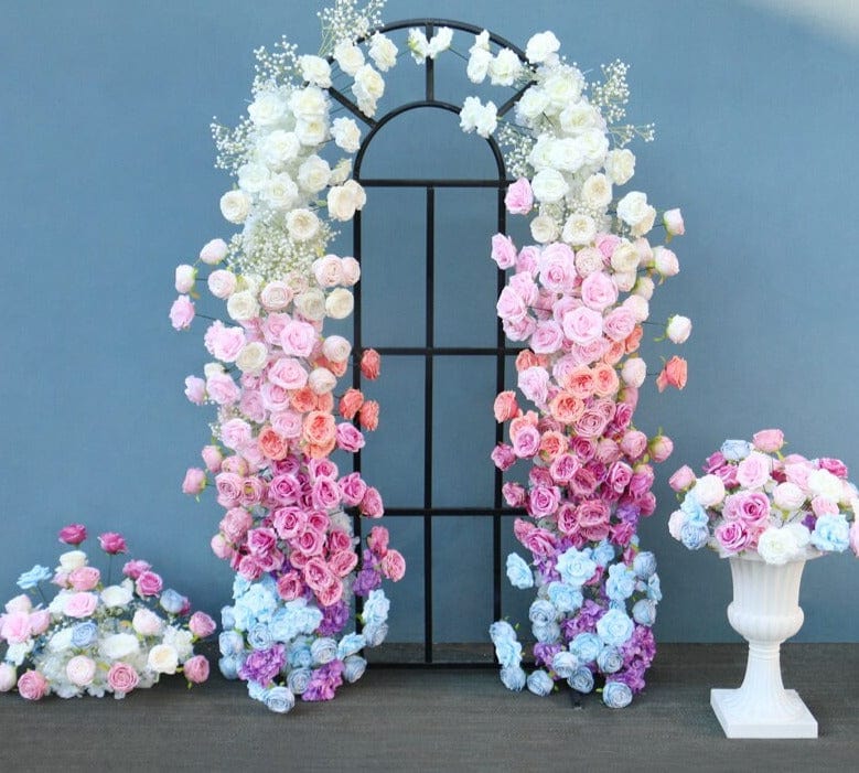 WeddingStory Shop Multicolor rose backdrop flowers