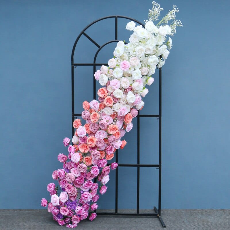 WeddingStory Shop Multicolor rose backdrop flowers