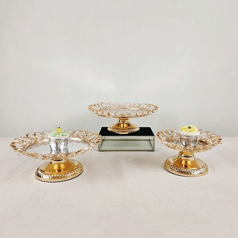 WeddingStory Shop Gold plated dessert plate