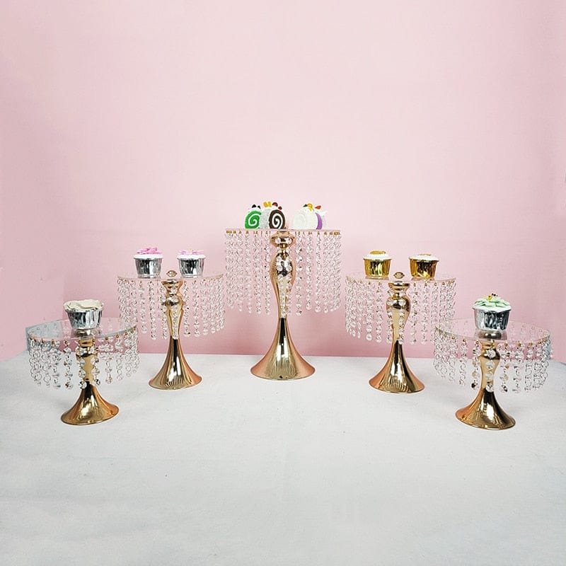WeddingStory Decorative cake stand set of 5