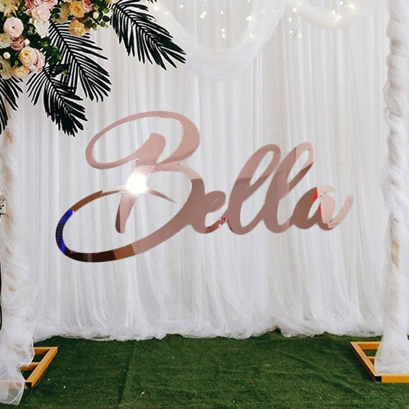 WeddingStory Shop Personalized Name Acrylic Sign wedding/party/bridal shower for decoration