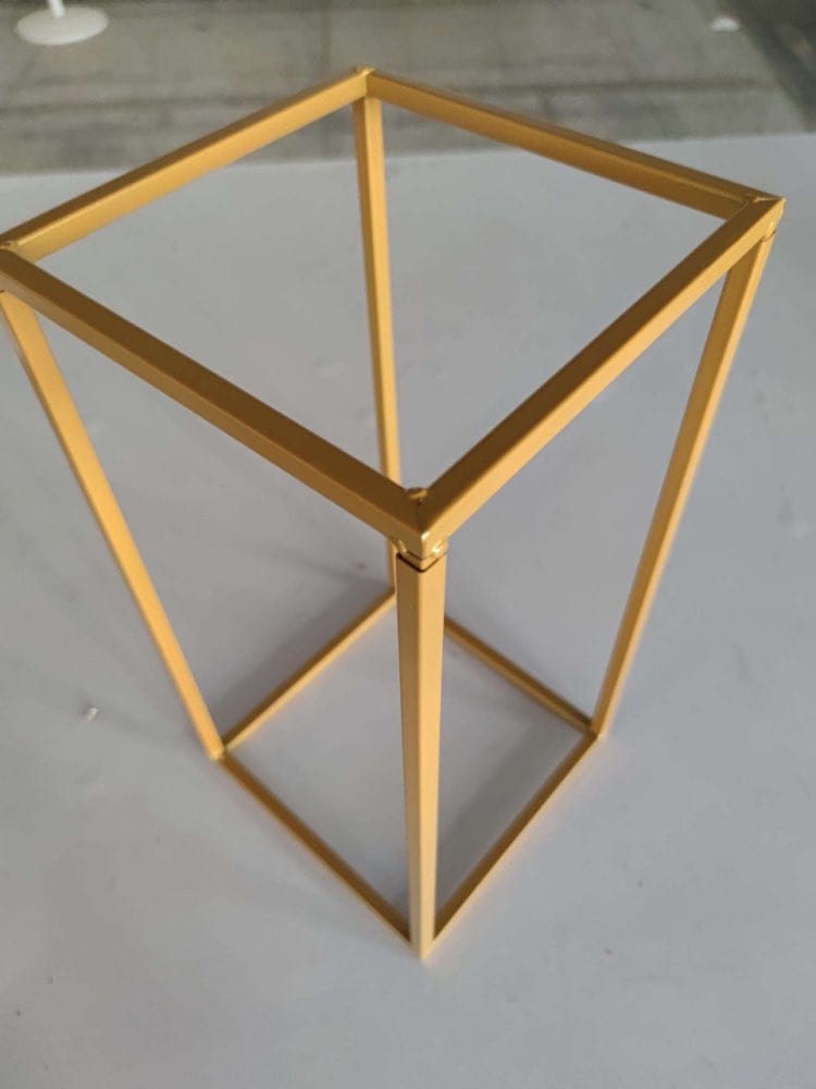 WeddingStory Shop Gold  Floor Column Vases Wedding Centerpiece 10 pcs
