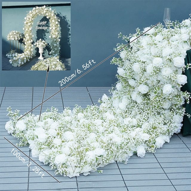 WeddingStory Shop Luxury White Babysbreath artificial flowers for Arch Decoration