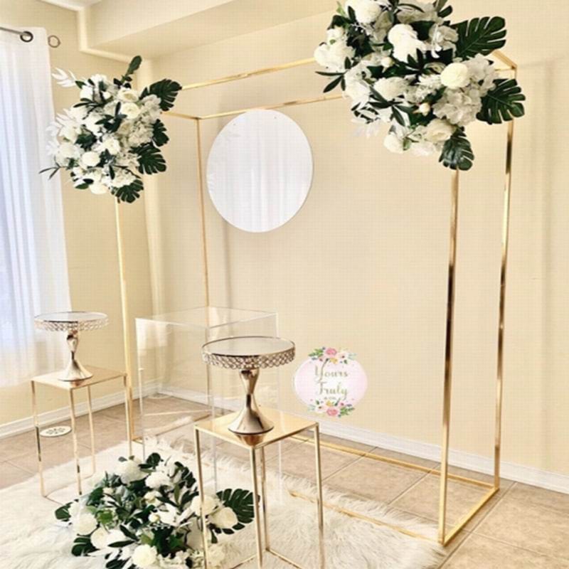 WeddingStory Shop Wedding Ceremony Supplies gold Metal Wedding Arch Frame