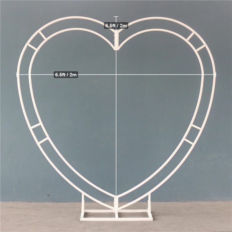 WeddingStory Shop Wedding Ceremony Supplies Wedding iron heart-shaped background arch
