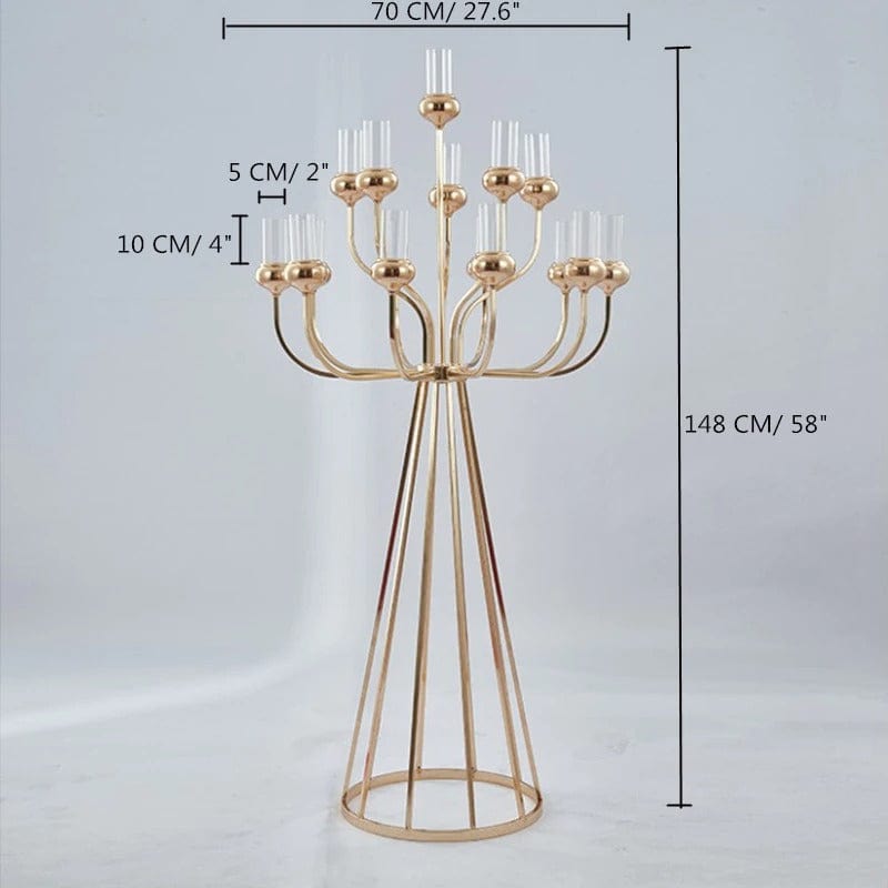 WeddingStory Shop 16 heads 13/16 arm candelabra Centerpiece