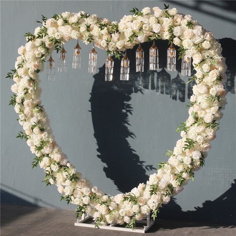 WeddingStory Shop Wedding Ceremony Supplies Wedding iron heart-shaped background arch
