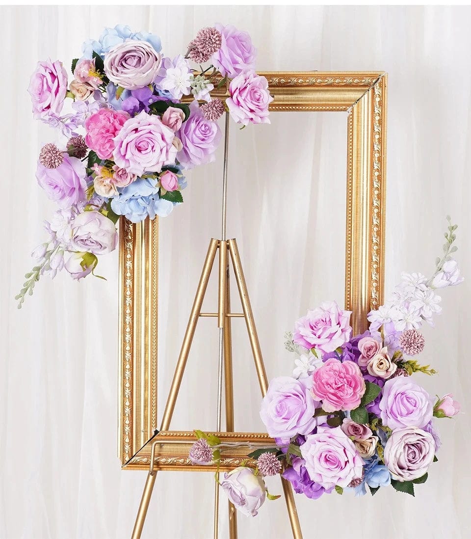 WeddingStory Shop Silk Purple Wedding Flower Arrangement