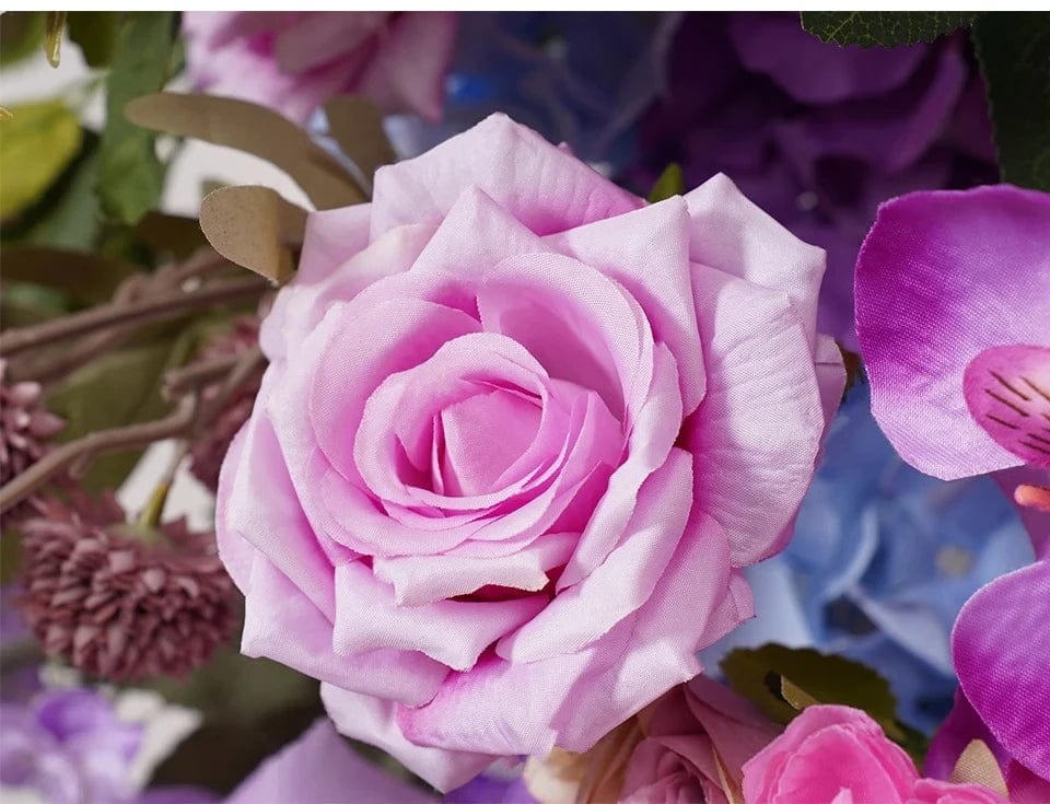 WeddingStory Shop Silk Purple Wedding Flower Arrangement
