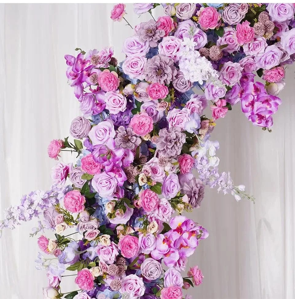 WeddingStory Shop Silk Purple Wedding Flower Arrangement
