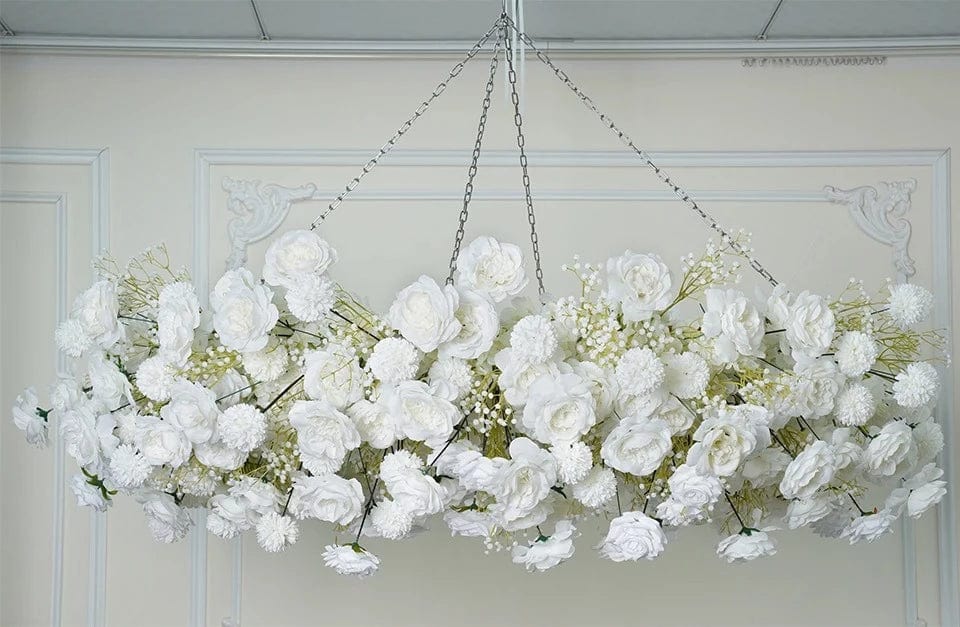 WeddingStory Shop Metal Arch Hanging Flower Centerpiece - Ceiling Flower Decor