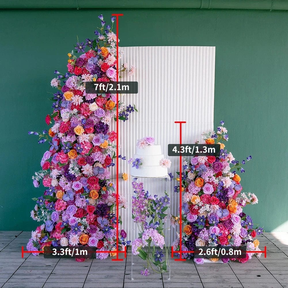 WeddingStory Shop Stunning Pink & Purple Floral Decor - Perfect for Weddings & Events!