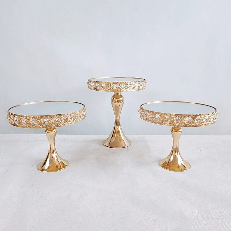 WeddingStory Shop 3pcs in set European Beautiful Tray Display Decoration Cake Stand set