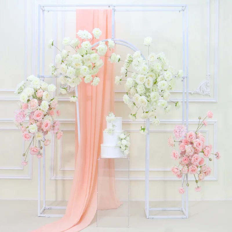WeddingStory Shop White metal Arch for events
