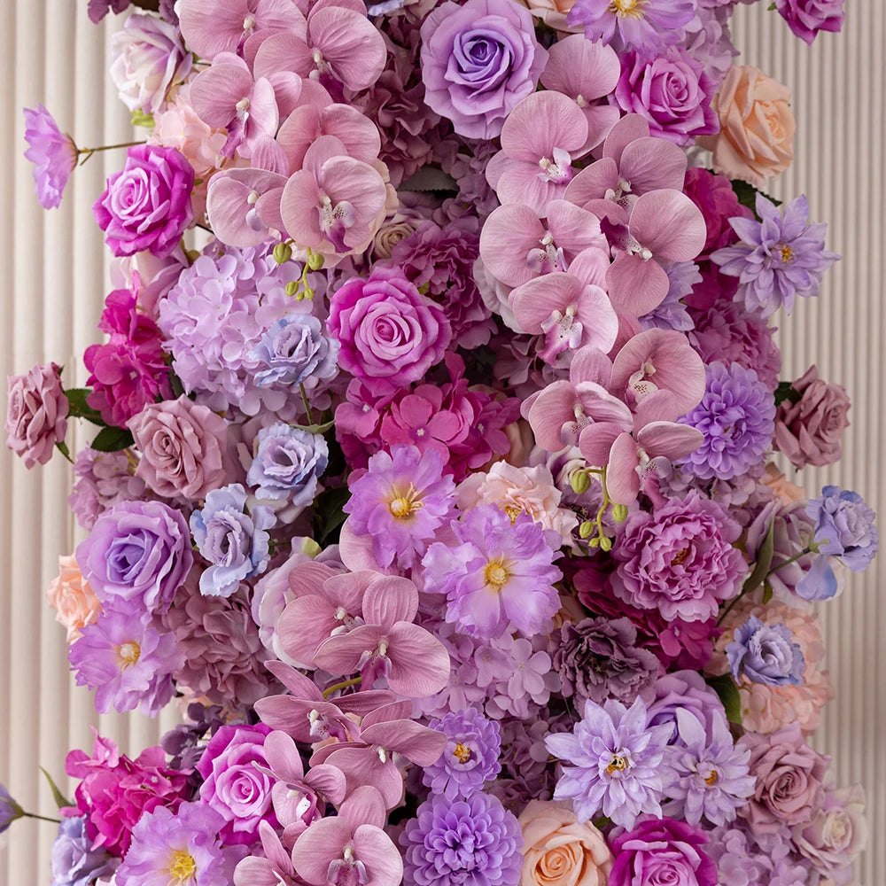 Wedding Floral Arrangements Customized Purple Series Rose Hydrangea Orchid