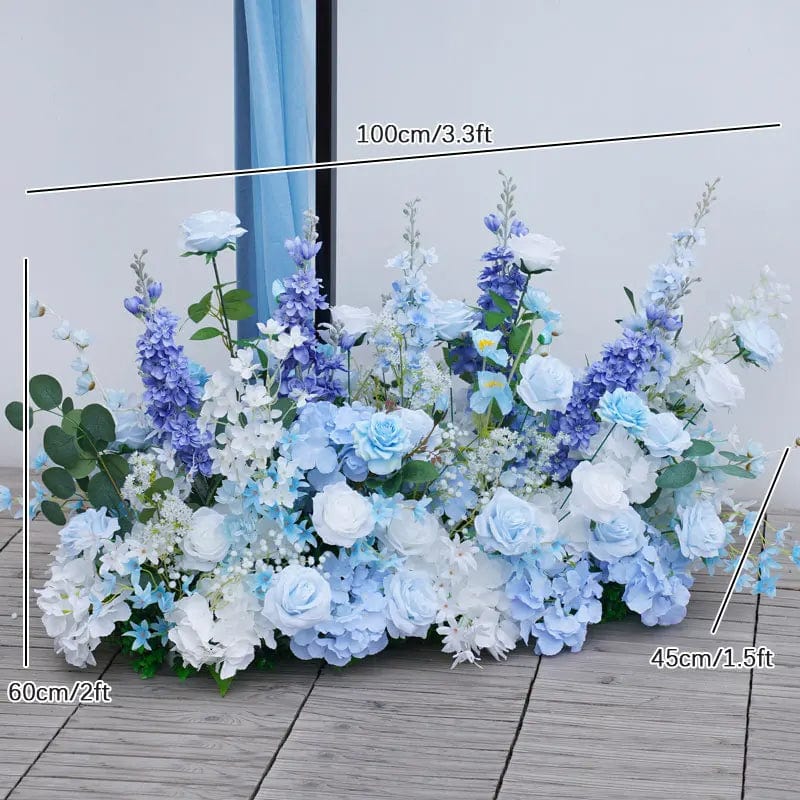 WeddingStory Shop 3.3x1.5x2ft floor Blue Wedding Arch Decor - Create a Romantic Backdrop for Your Special Day!