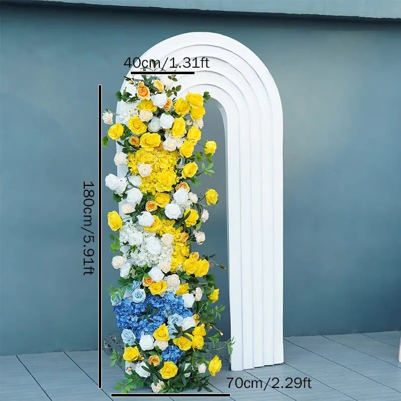WeddingStory Shop 180x70cm flower C Luxury 5D Colorful Wedding Backdrop