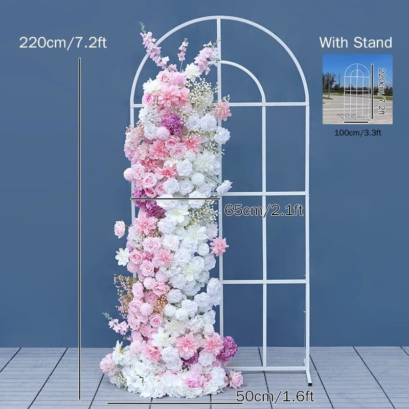 WeddingStory Shop Flower add stand BabyBreath Rose Floral Arrangement Decor