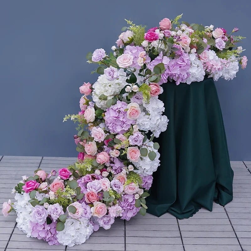 WeddingStory Shop Pink Purple Wedding Flower Ball & Runner