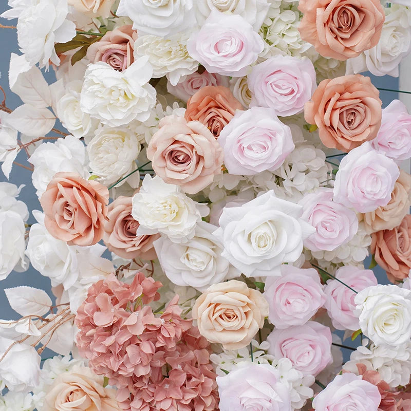 Fall themed wedding backdrop