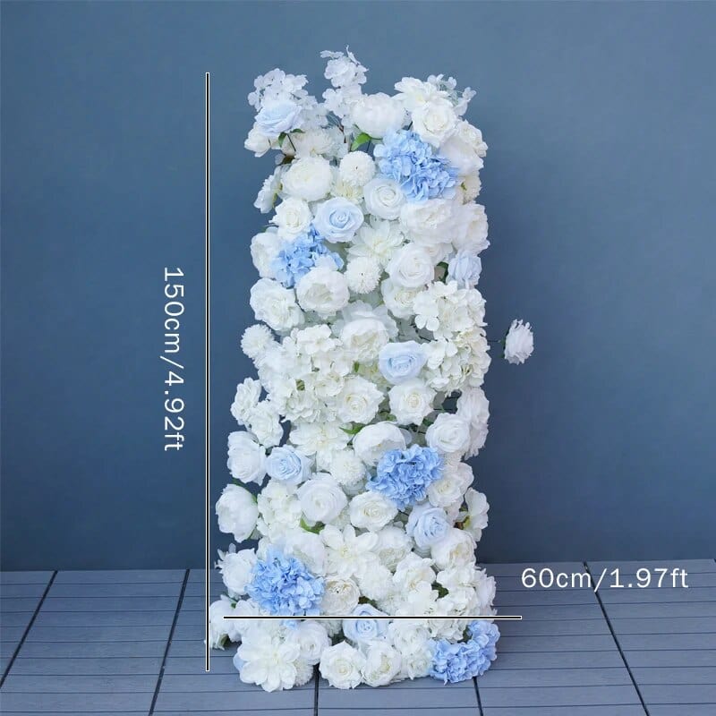 WeddingStory Shop 150x60cm blue G Luxury 5D Colorful Wedding Backdrop