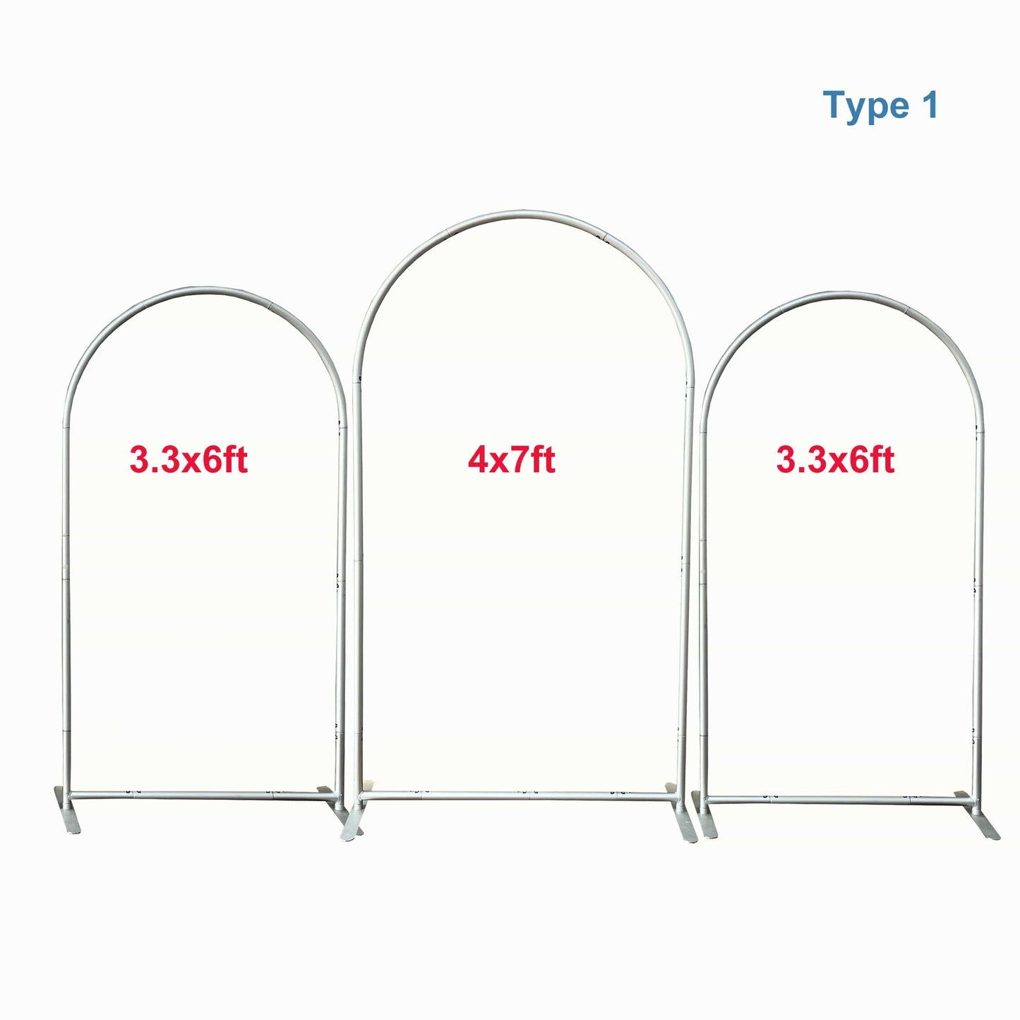 WeddingStory Shop 3 stands only / Type 1 Background Arch with the cover