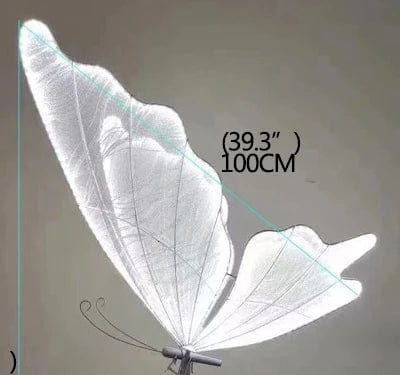WeddingStory Shop Warm Light / US Plug / Diameter 100cm|CHINA Ceiling LED Butterflies decoration