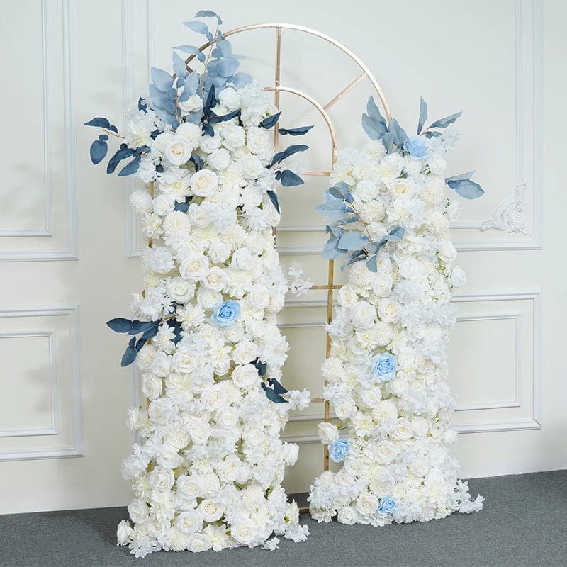 WeddingStory Shop Event Decor Luxury White Blue Wedding Backdrop Arch