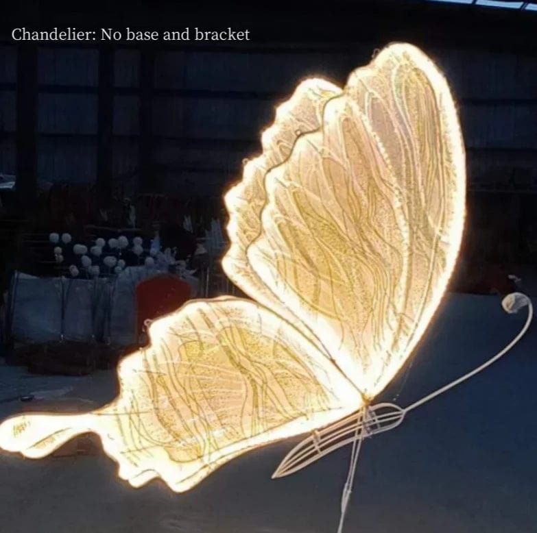 WeddingStory Shop Venue Decorations Wedding LED Butterfly 5 FT Lamp for Floor or Ceiling Decor