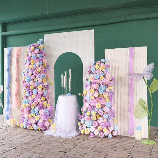 Hydrangea Artificial Flower Arrangement Event Backdrop Decor