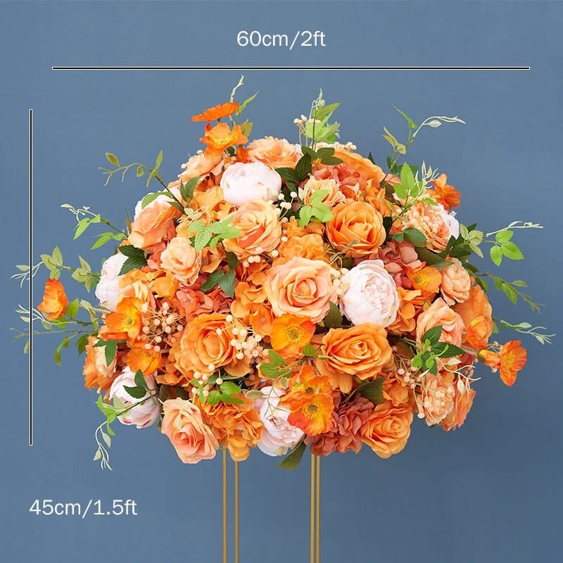 WeddingStory Shop 60x45cm flower ball Luxury Flower Balls For Table Centerpiece