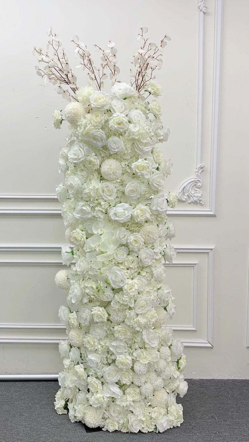 WeddingStory Shop 200x70cm flower rowC Purple Backdrop Arch Decor 5D Floral Arrangement