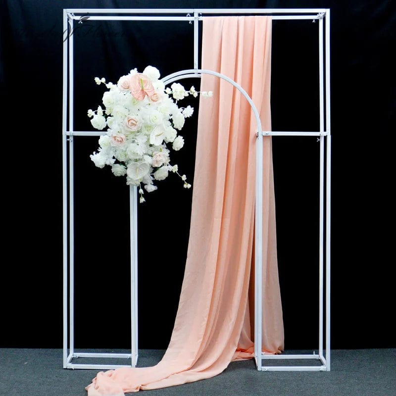 WeddingStory Shop White metal Arch for events