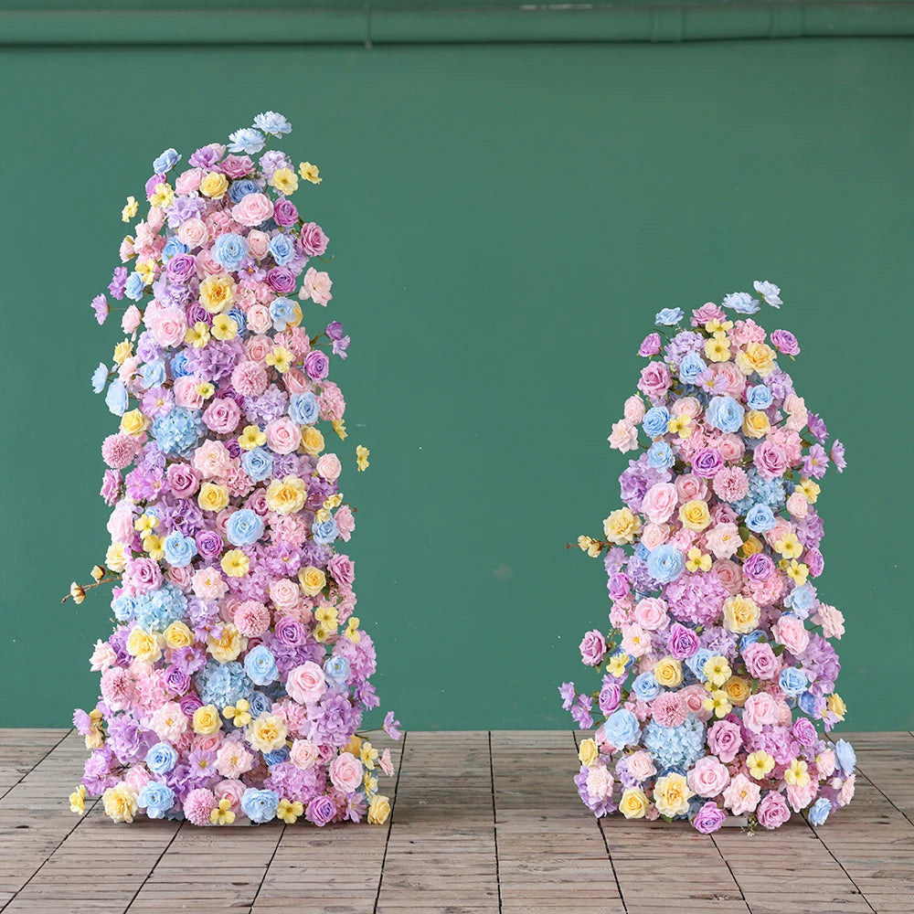 Hydrangea Artificial Flower Arrangement Event Backdrop Decor