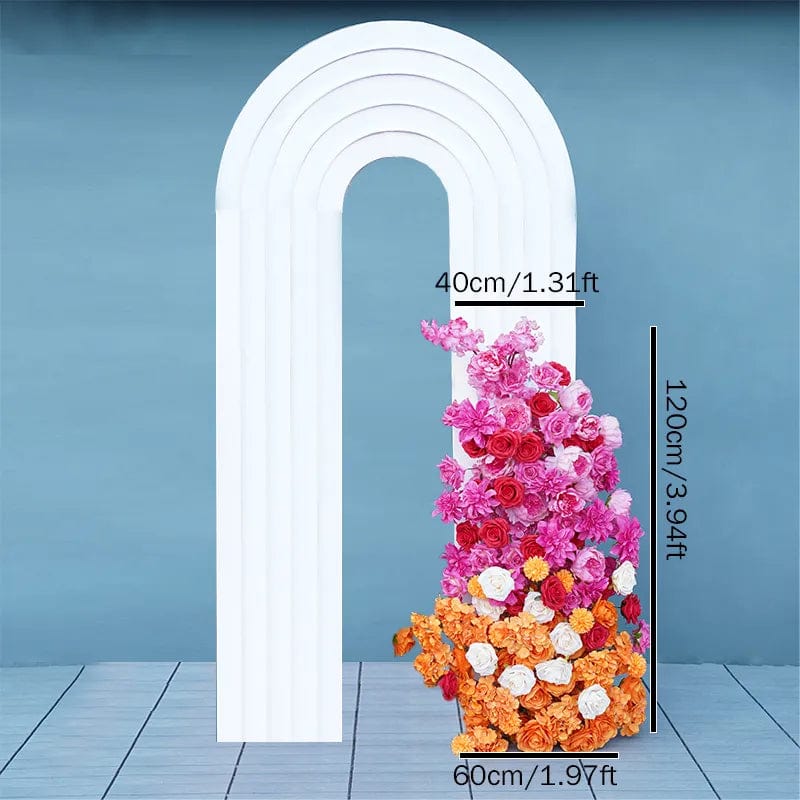 WeddingStory Shop 120x60cm flower A Luxury 5D Colorful Wedding Backdrop