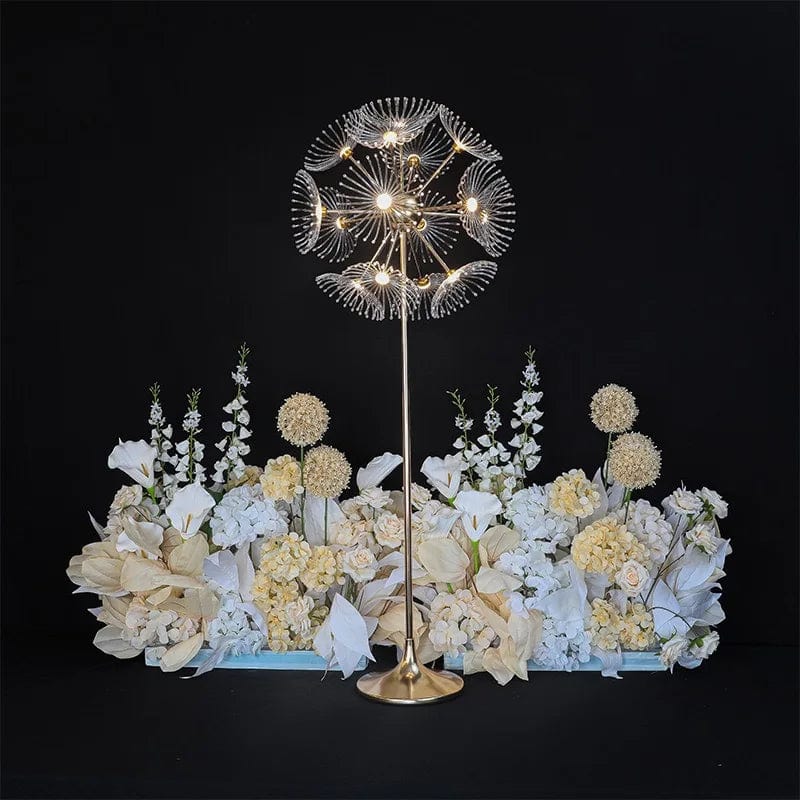 WeddingStory Shop Lighting Elegant Dandelion Flower Lamp for Wedding Party Decor 4 pieces