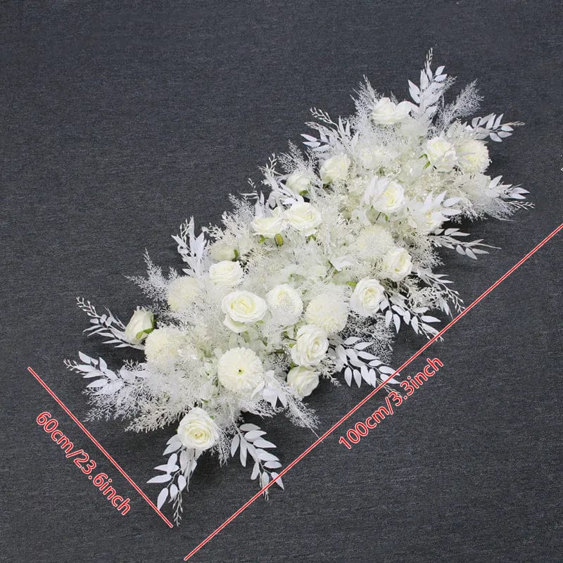 WeddingStory Shop A 100X60cm flower White Arch Flower Backdrop Flowers
