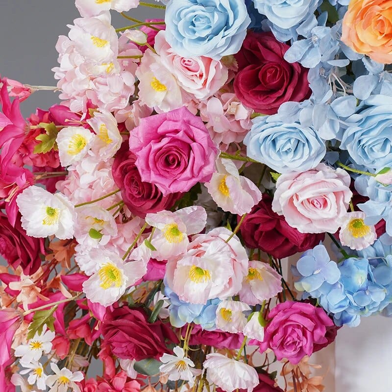 WeddingStory Shop Colorful Floral Arrangement For Wedding Backdrop